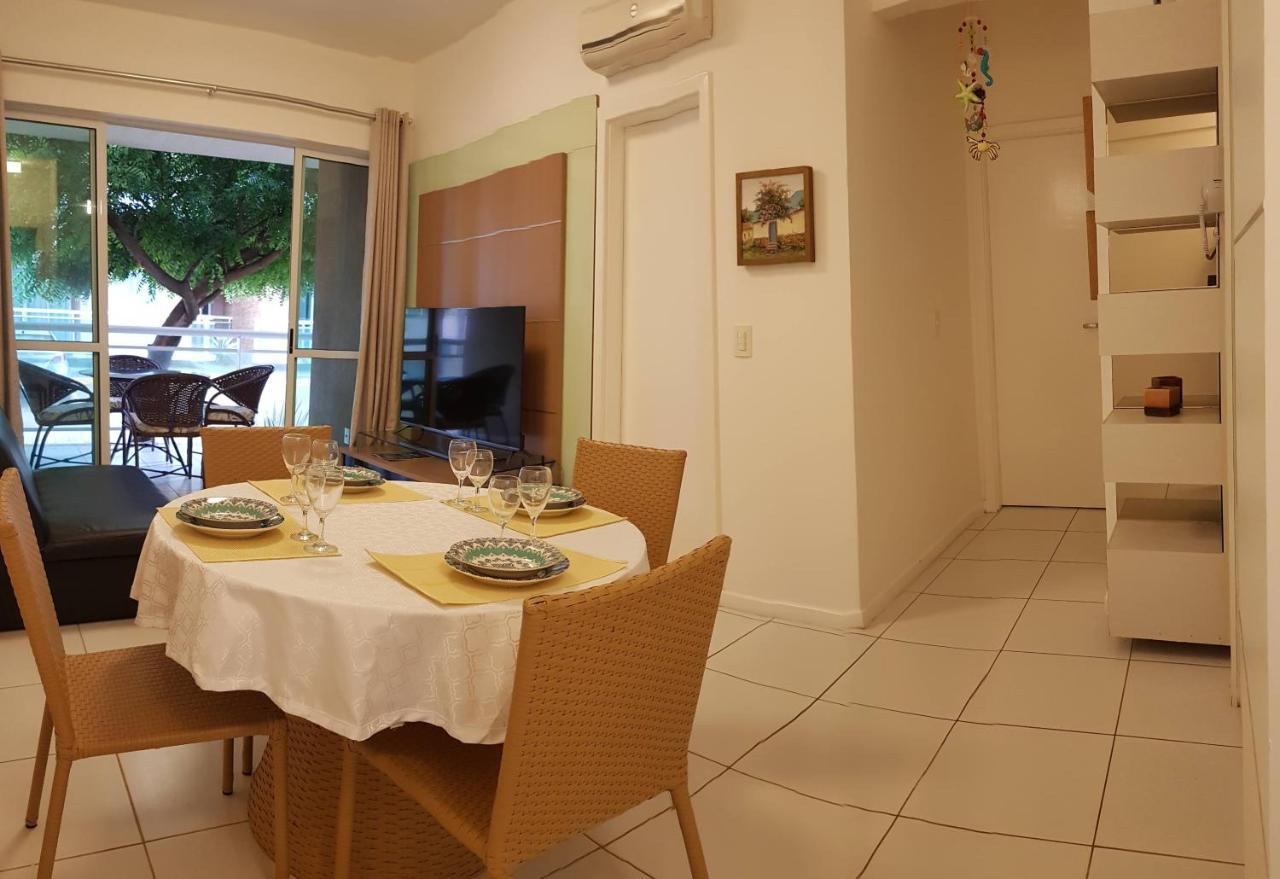 Palm Beach Porto Das Dunas, Apartamento Todo Climatizado Terreo A 350 Metros Beach Park アキラス エクステリア 写真