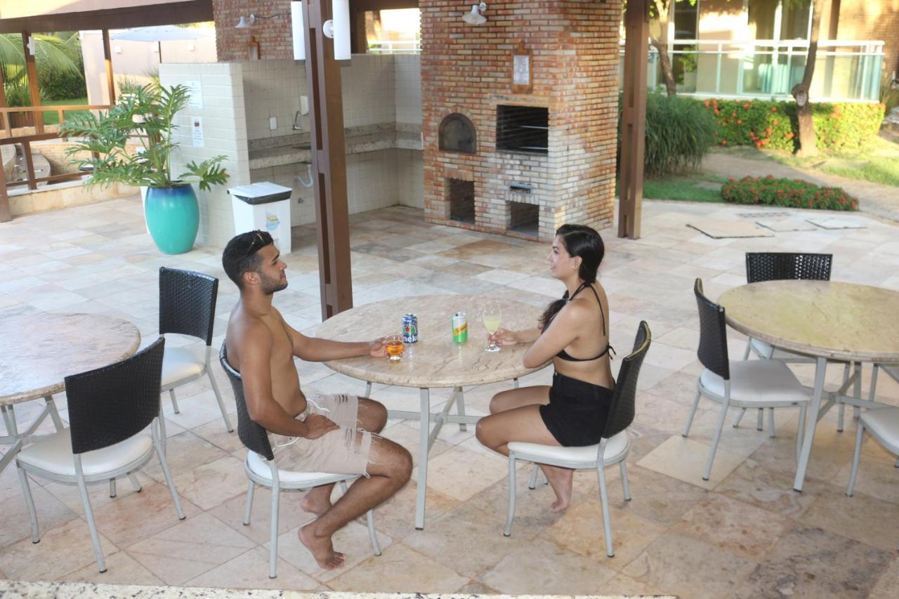 Palm Beach Porto Das Dunas, Apartamento Todo Climatizado Terreo A 350 Metros Beach Park アキラス エクステリア 写真